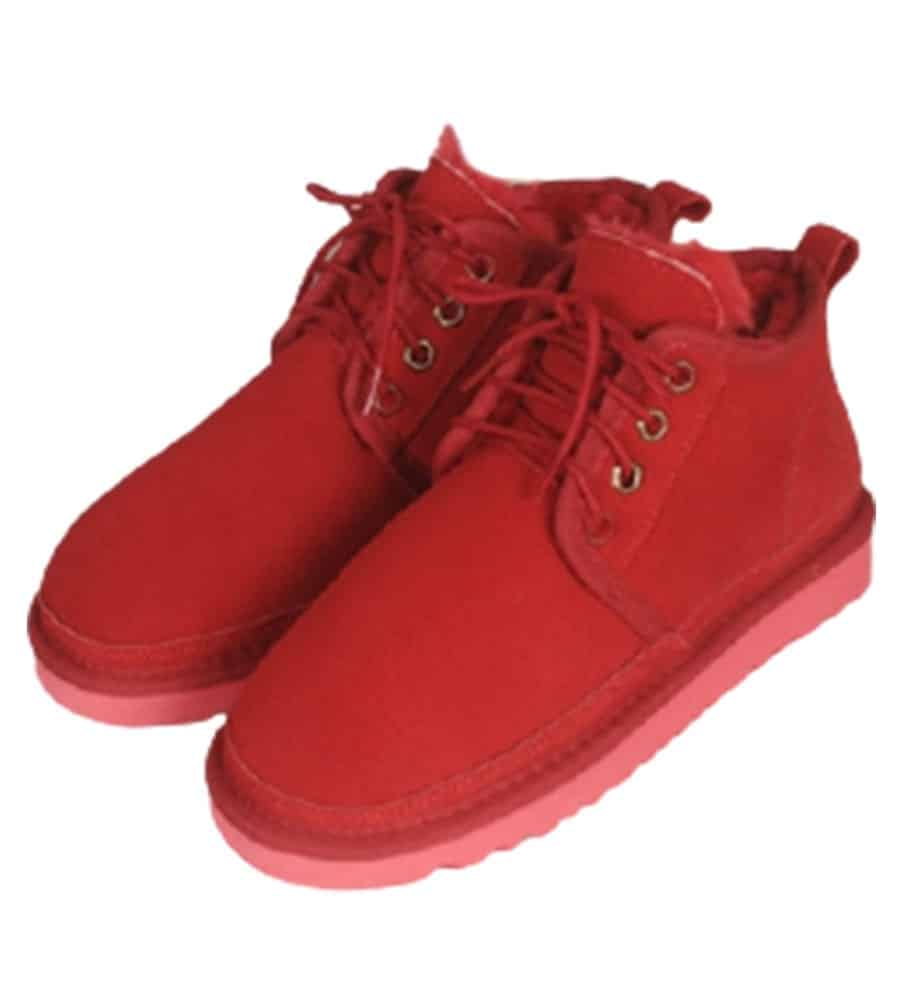 all red uggs