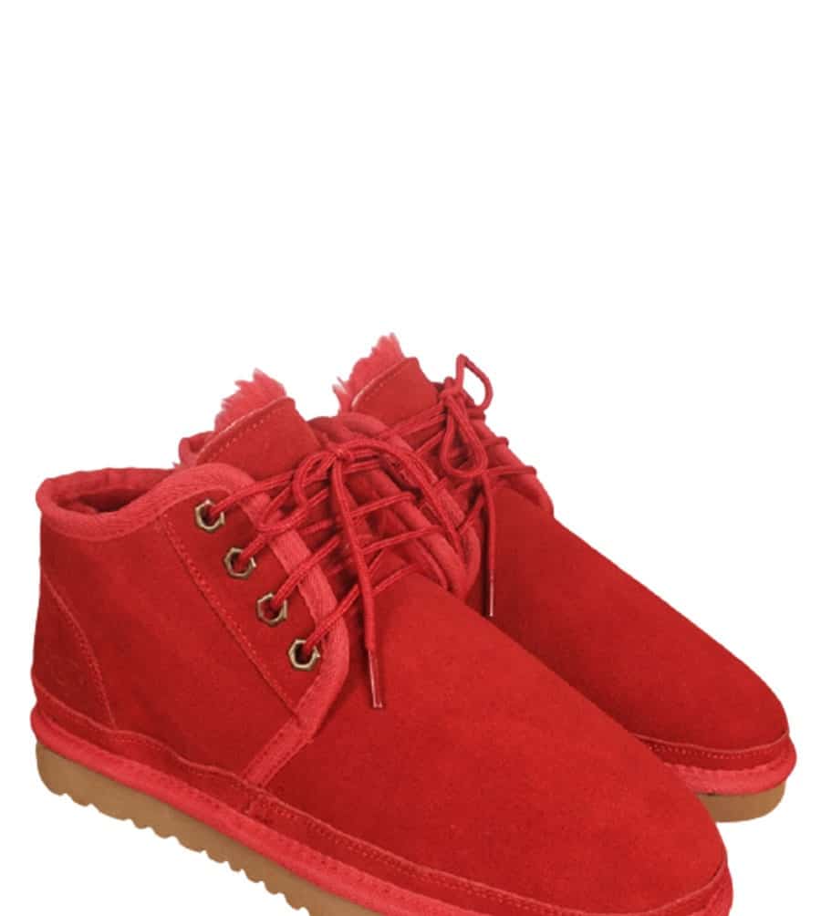 all red uggs